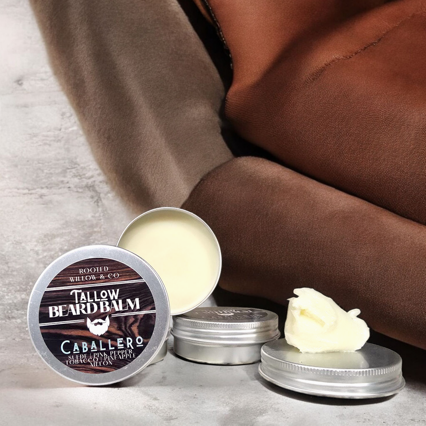 Tallow Beard Balm Men's Leave-in Beard Conditioner and Tamer