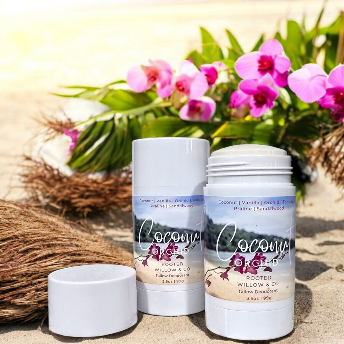 Tallow Deodorant- Aluminum & Baking Soda Free