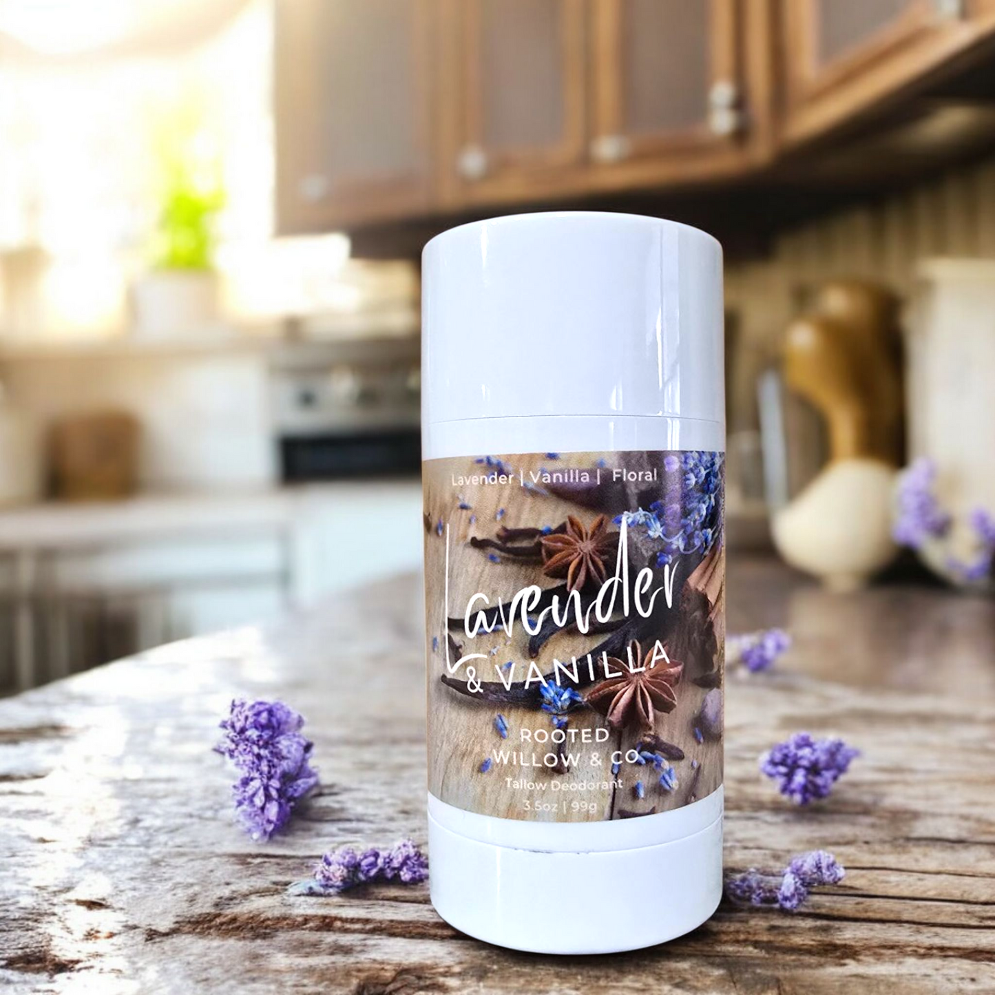 Tallow Deodorant- Aluminum & Baking Soda Free