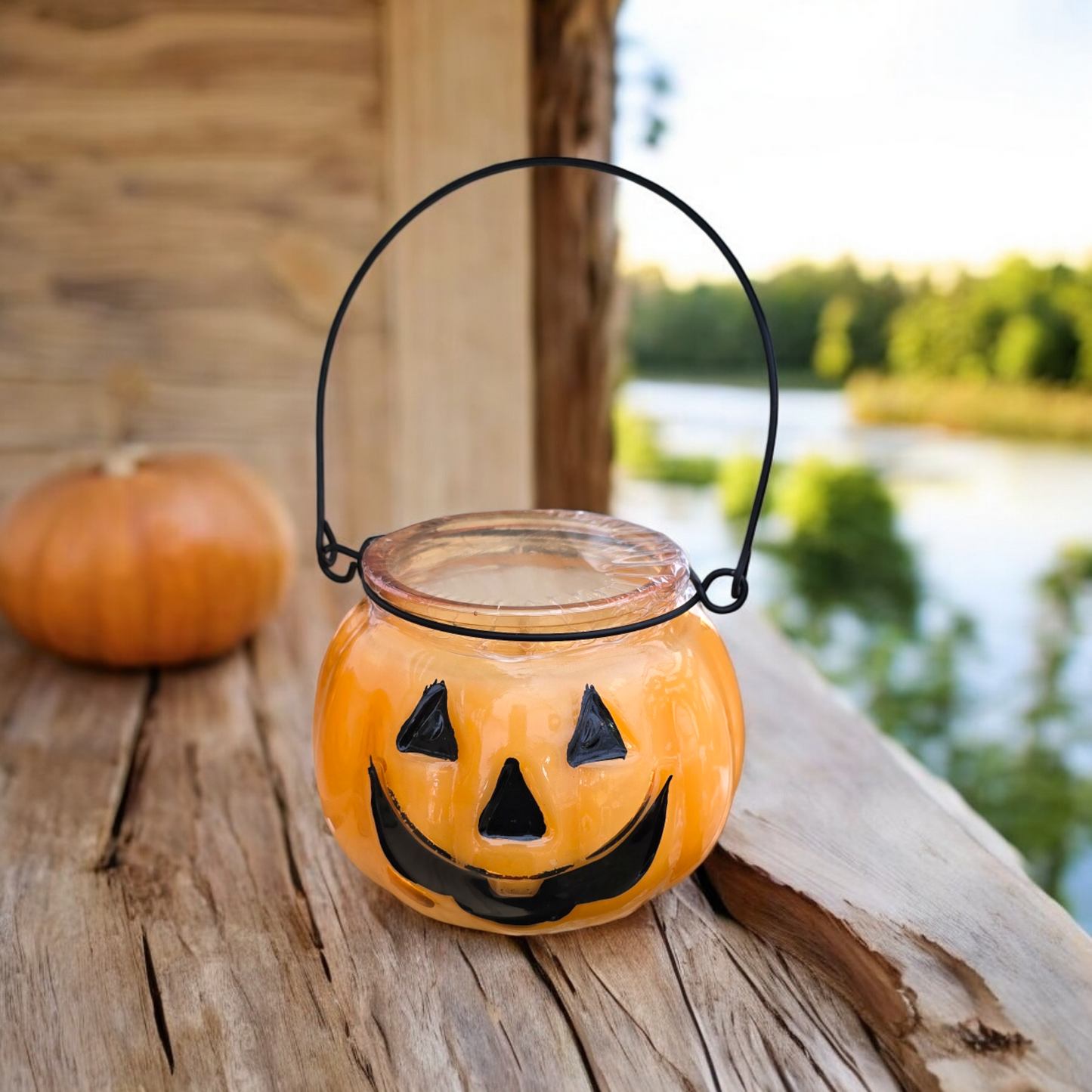 11 oz Fall Candle jack o lantern