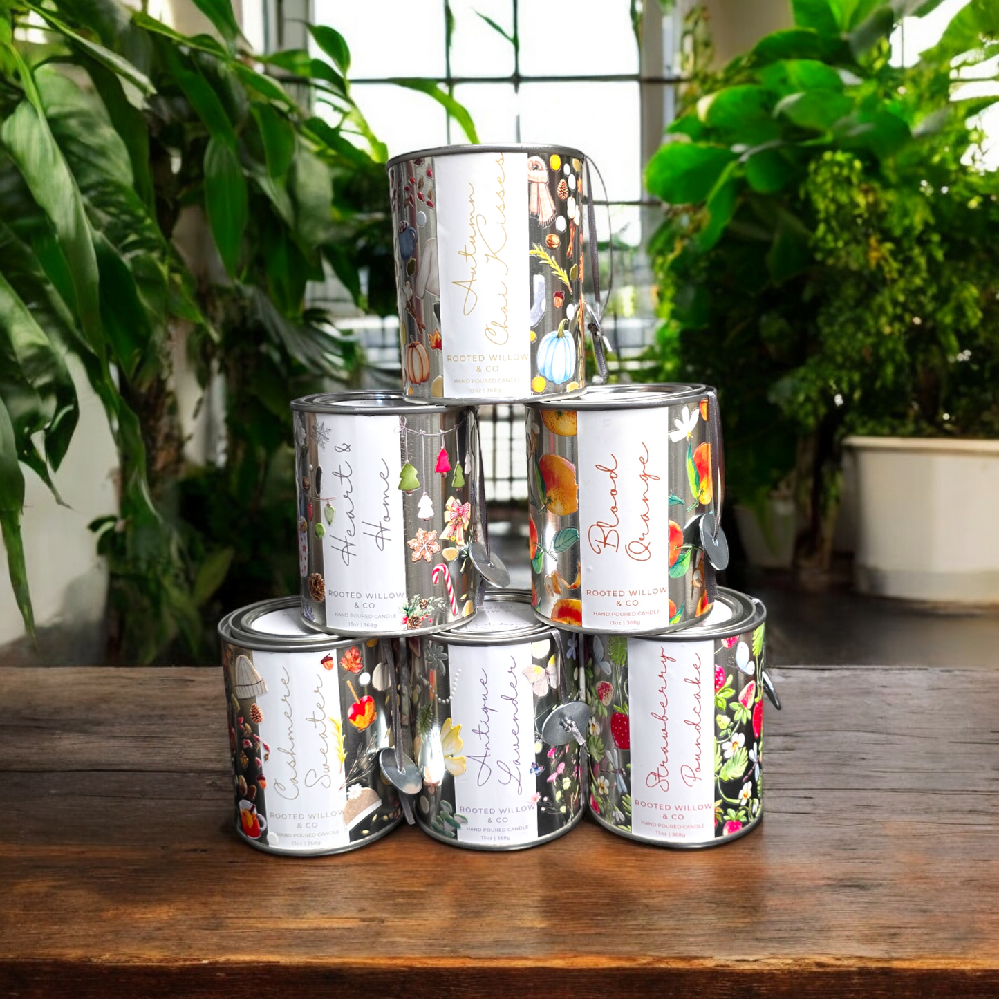 Strawberry Poundcake Paint Can Candle
