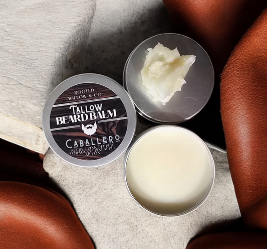 Tallow Beard Balm Men's Leave-in Beard Conditioner and Tamer