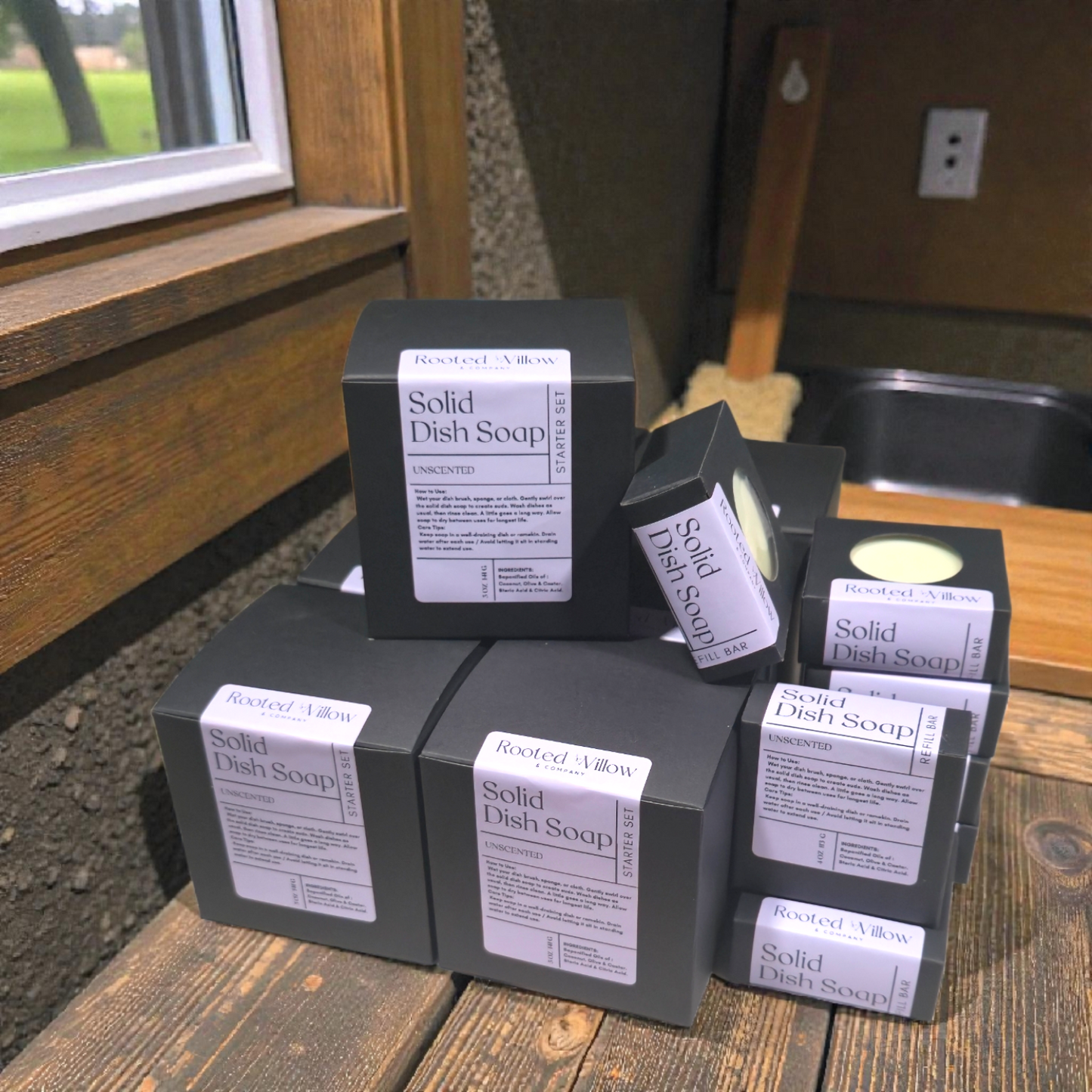 Solid Dish Soap Bars