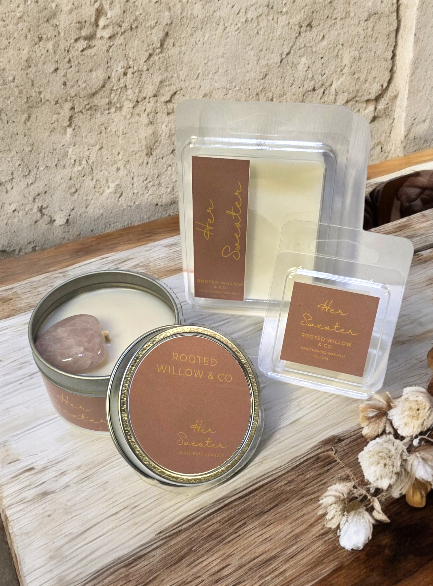 Her Sweater Wax melt, candle, solid perfume | In-house blended fragrance